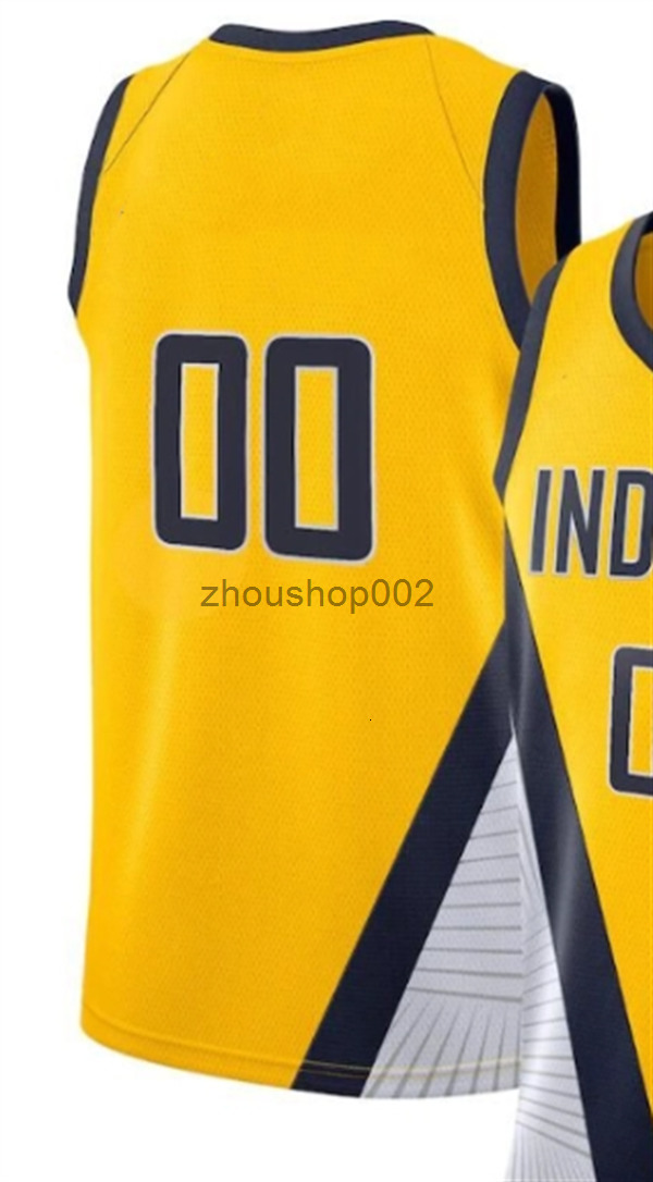 Tyrese Haliburton Pacer Basketball Jerseys Pascal Siakam TJ McConnell Bennedict Mathurin Myles Turner Obi Toppin Aaron Nesmith Jarace Walker Custom Ci