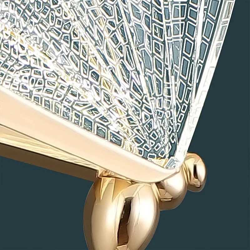 Modern Crystal Wall Lamp For Bedroom Living Room Butterfly Design Lighting Luxury Home Decor Wall Sconce Luxury Cristal Lustre C251124
