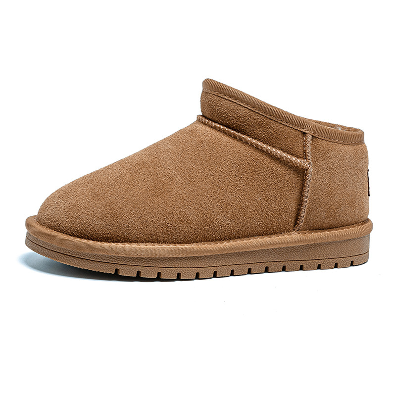 Various styles Winter Warm Fleece Lined Short Boots Cotton Shoes Unisex 2025 New Anti Slip Soft Sole Comfortable Puffy Cotton Shoes Men Women Size 35-