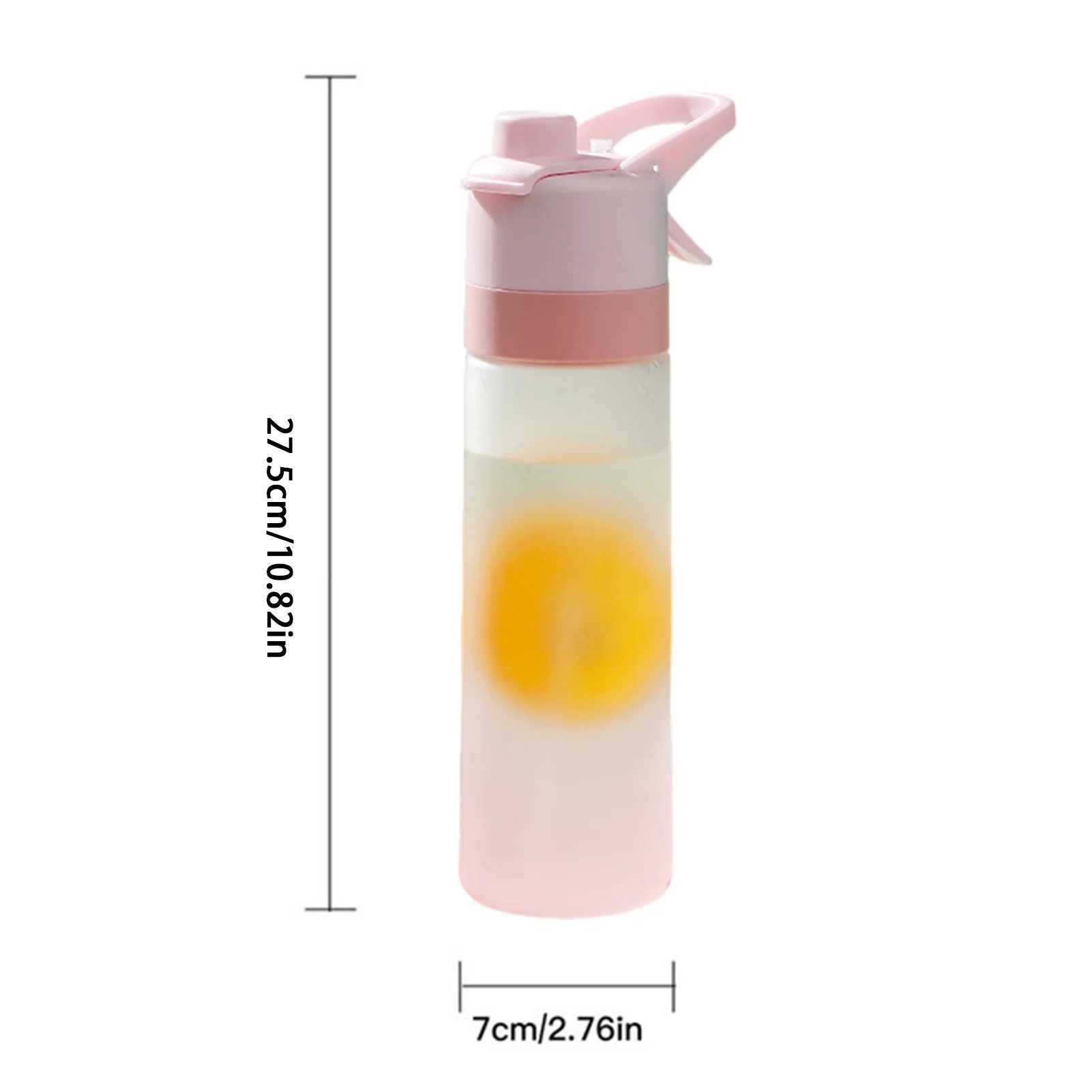 Spray Water Bottle 2 In 1 Water Bottle With Spray Refill Large Capacity Outdoor Drinking Sprayer Plastic Mugs Large Capacity J250923