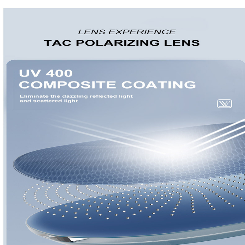 Manually Adjusting Dimming Polarized Sunglasses Durable Fishing Eye Gear with Protective ND9 Coatings