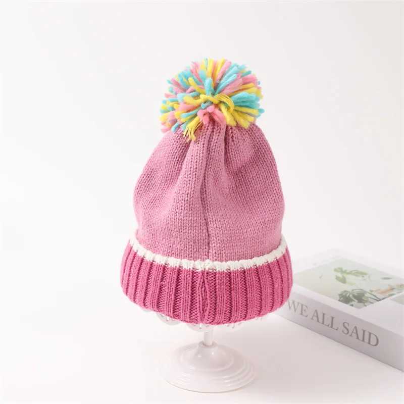 Winter Cute Cartoon Unicorn Ear Flap Hat Matching Gloves Thermal Lined Set for Toddler Boys Girls Animal Themed Knit Cap Gloves Z251029