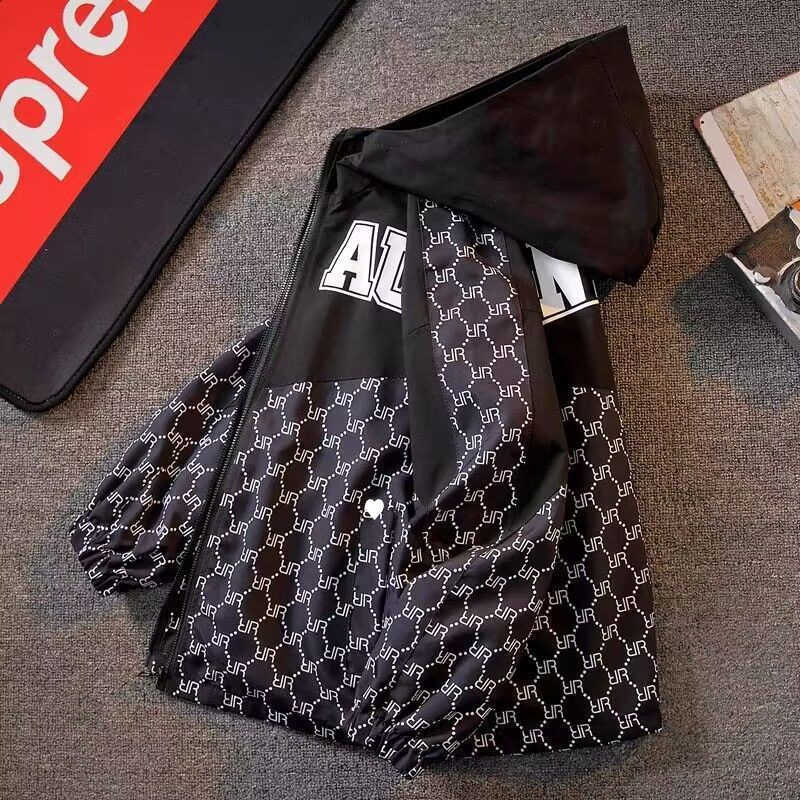 Boys Jacket Spring and Autumn 2025 New Stylish Fashionable Trench Coat for Big Boys Trendy Childrens Windbreaker C250923