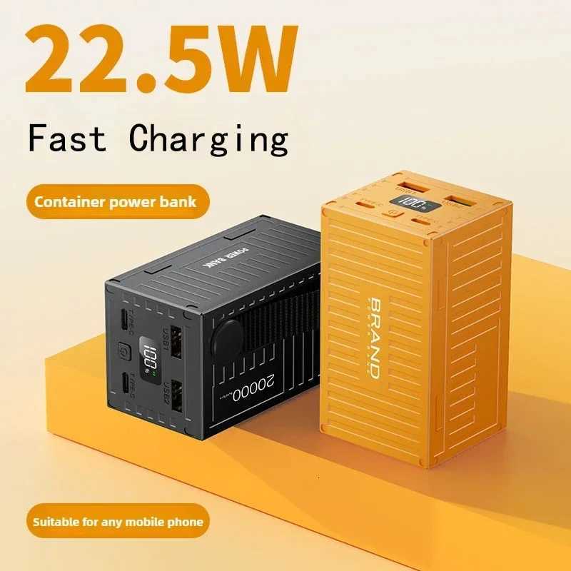 Large Capacity 100000mAh PD225W Power Bank Fast Charging External Battery Portable Charger for IPhone Y250923
