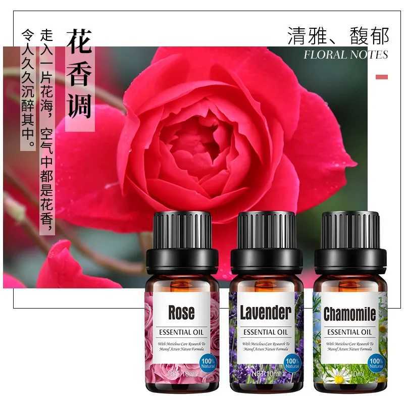 10ml Lavender Plant Lemon Essential OilThe Humidifier Uses Watersoluble Aromatherapy Rose Essential Oil Aromatherapy F250920A