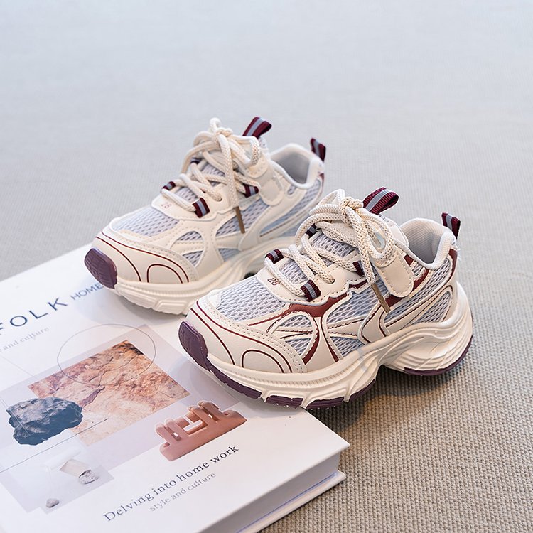 Kids Designer Shoes Toddler Walking Running Shoes Trainers Children Mesh Style Child Boys Girls Happysteps Sports Sneakers Shoes Sizes 26-37 US9C-US5Y