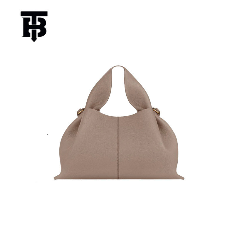 TB BHULAMTE Free Shipping New Designer Bag French Cloud Bag Genuine Leather 2025 High-quality Women's Fashion Dumpling Bag Armpit Handbag Shoulde