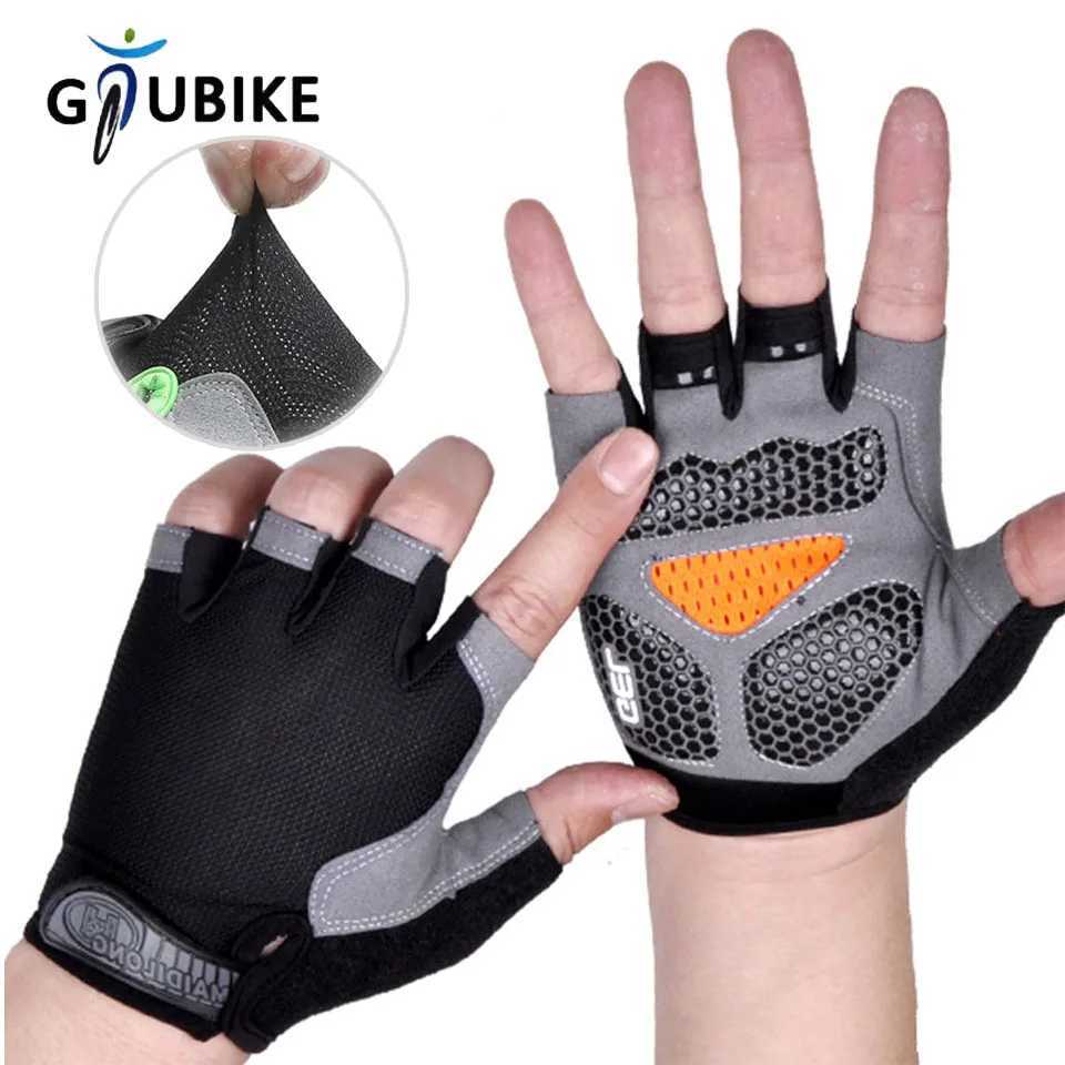 GTUBIKE Half Finger Gloves Antislip Shock Absorben Outdoor Sports Climbing Cycling Fitness Tool Upgraded Gloves For Men Women J250922