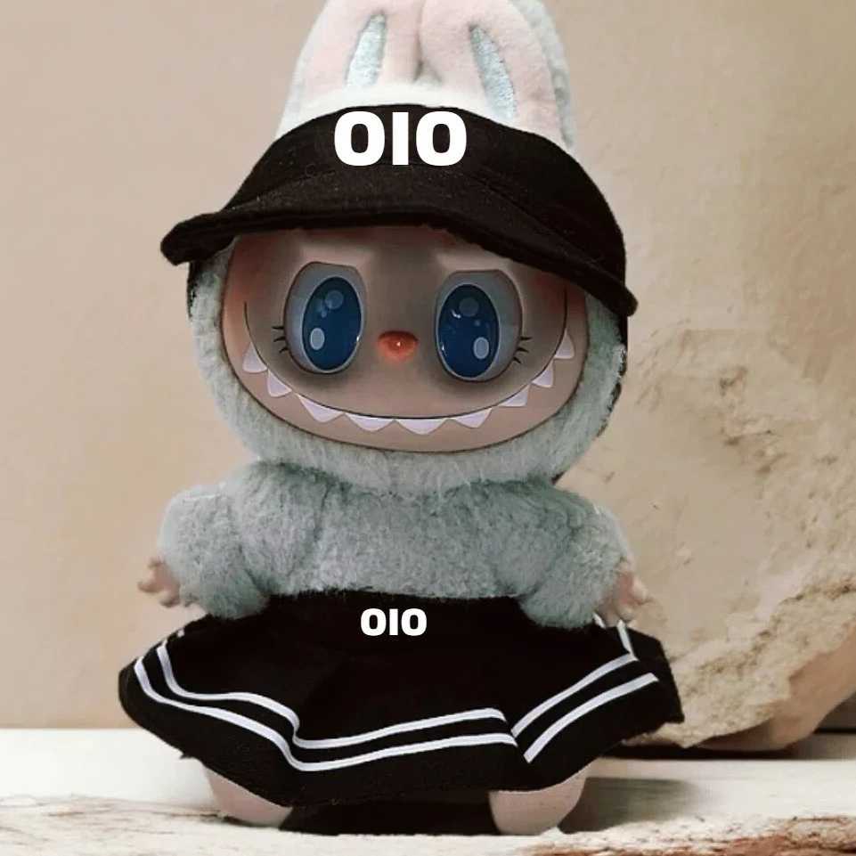 Doll Clothes For 1517cm Labubu Clothes Sitting Partyv tracksuit Baseball Clothes ChildrenS Clothes Diy Doll Accessories Gif C250924