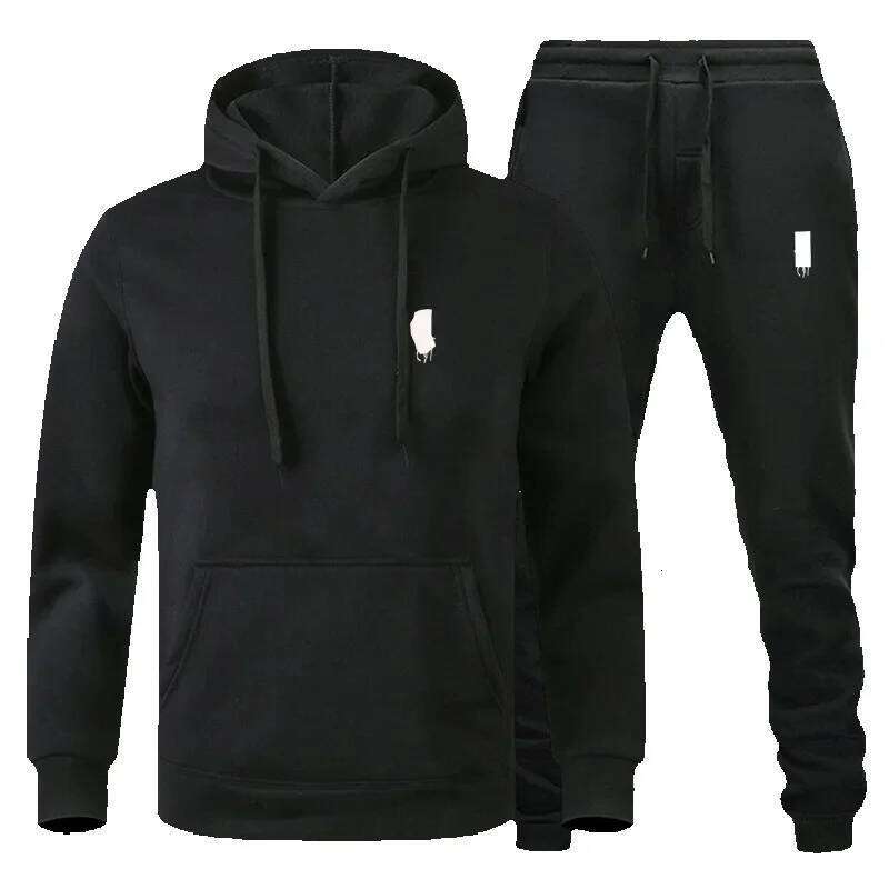 designer Mens polo Tracksuit Fashion designer hoodie Sweatsuit Men Two Piece 22 colors Hiphop Trousers Male Streetwear Womens Zipper Letter Print