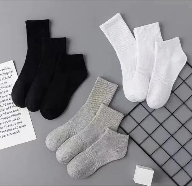 Designer Low Medium And High Waist Solid Color Breathable Cotton Socks Breathable Cotton Jogging Basketball Football And Sports Socks