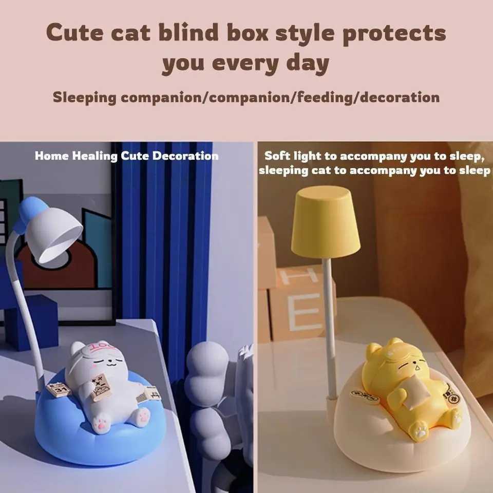 Famous Night Light Creative Gift For Students Friends Kids Baby Bedside Lamp Warm Nursery Light Sleep Decor Birthday Present C251115