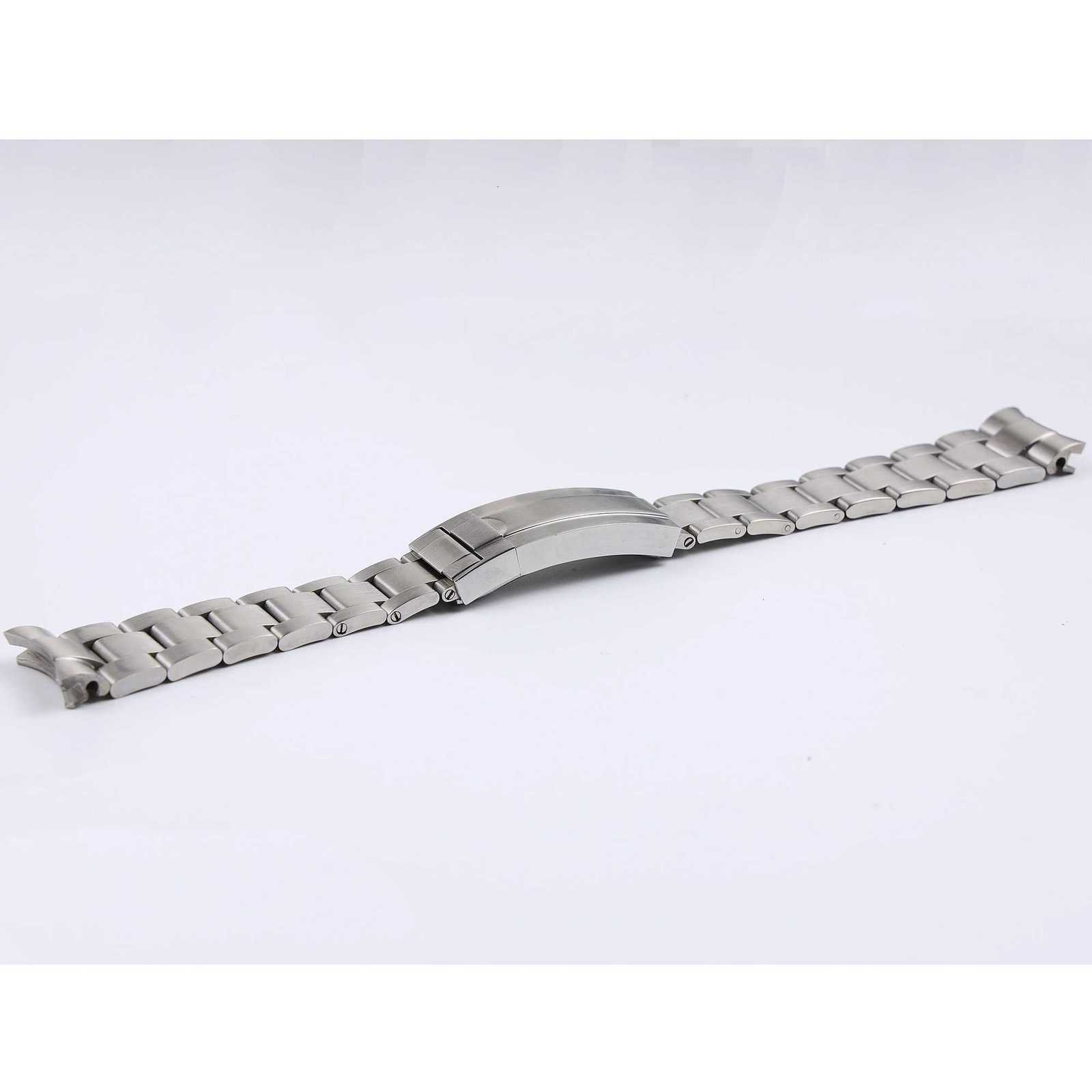 20 21mm silver gold black stainless steel watchband for Rolex Submariner GMT Daytona Metal Strap wrist bracelet deployment clasp Z250924