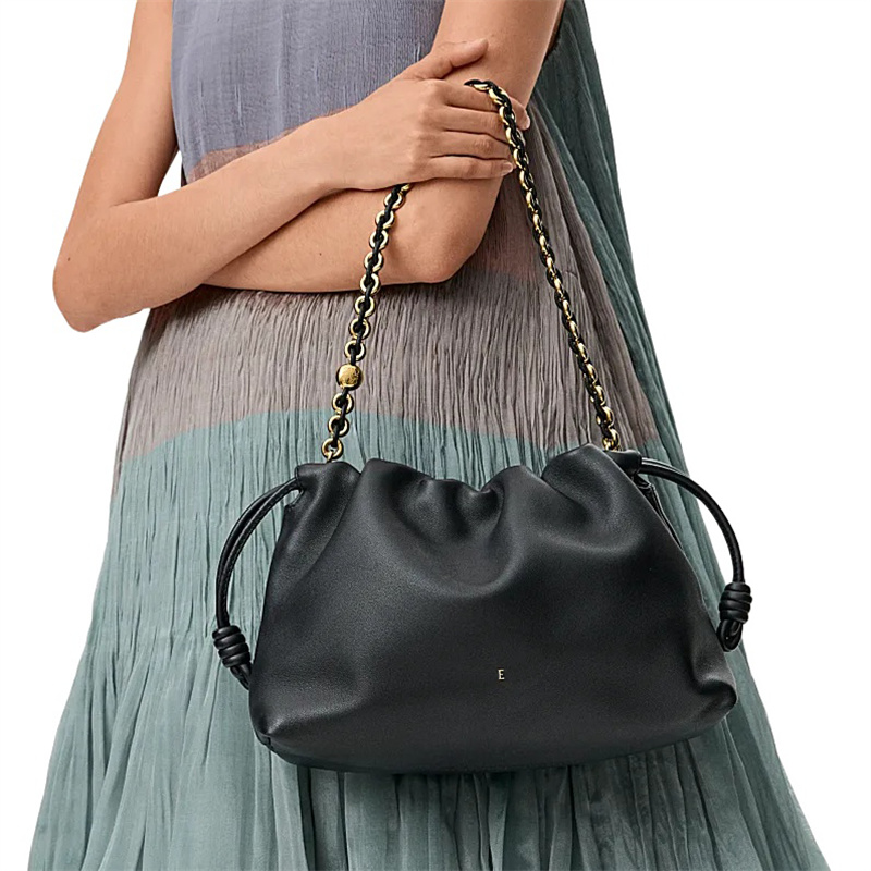 Designer bags Top quality Flamenco Purse handbag Luxury handbags cowhide Shoulder Bag Womens genuine leather crossbody bag chain Clutch Bags fashion Evening Bags