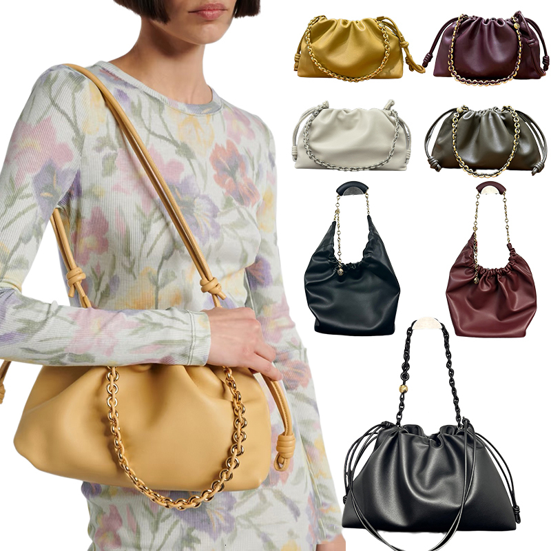 High quality 10A designer bag featherlight shoulder bag Genuine leather Chain bag fashion crossbody Large capacity womens bag Cloud handbag