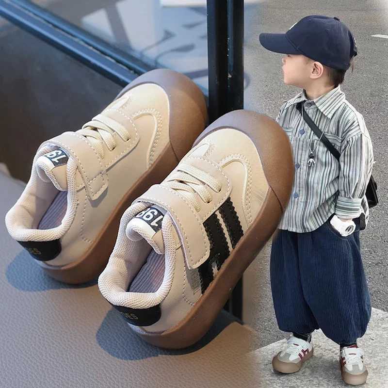 Kids Casual Shoes Sneakers Boys Sport Breathable Tennis Sneaker Baby Children Girls Shoes Spring Fashion White Flat Running ShoeXJ250924