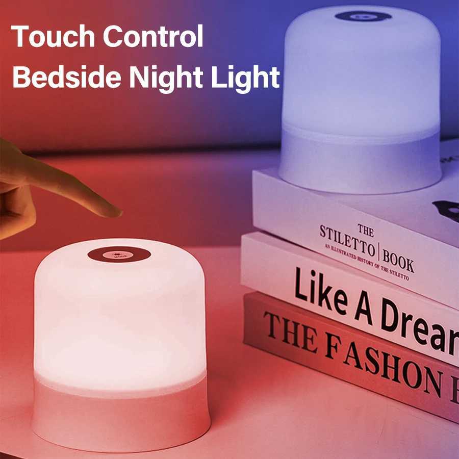 313 Color Dimmable LED Night Light Bedroom Lighting Desktop Decoration Light Remote Control Touch LED Reading Desk Lamp C251115