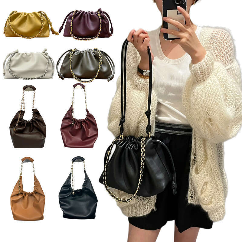Designer Shoulder Bag 10a Genuine leather Chain bag women purse featherlight crossbody bag Large capacity Cloud handbag