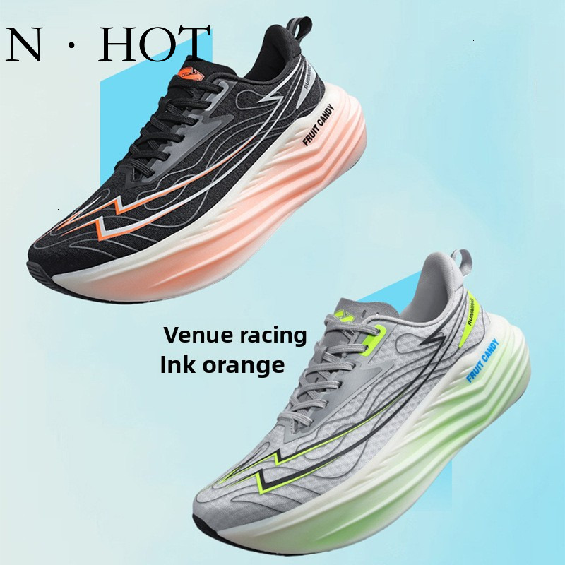 NHOT Designer Luxury Sports Shoes Fashion New Men's Breathable Single Mesh Thin Edition Youth Jelly Lightweight Running Shoes Outdoor Versatile C