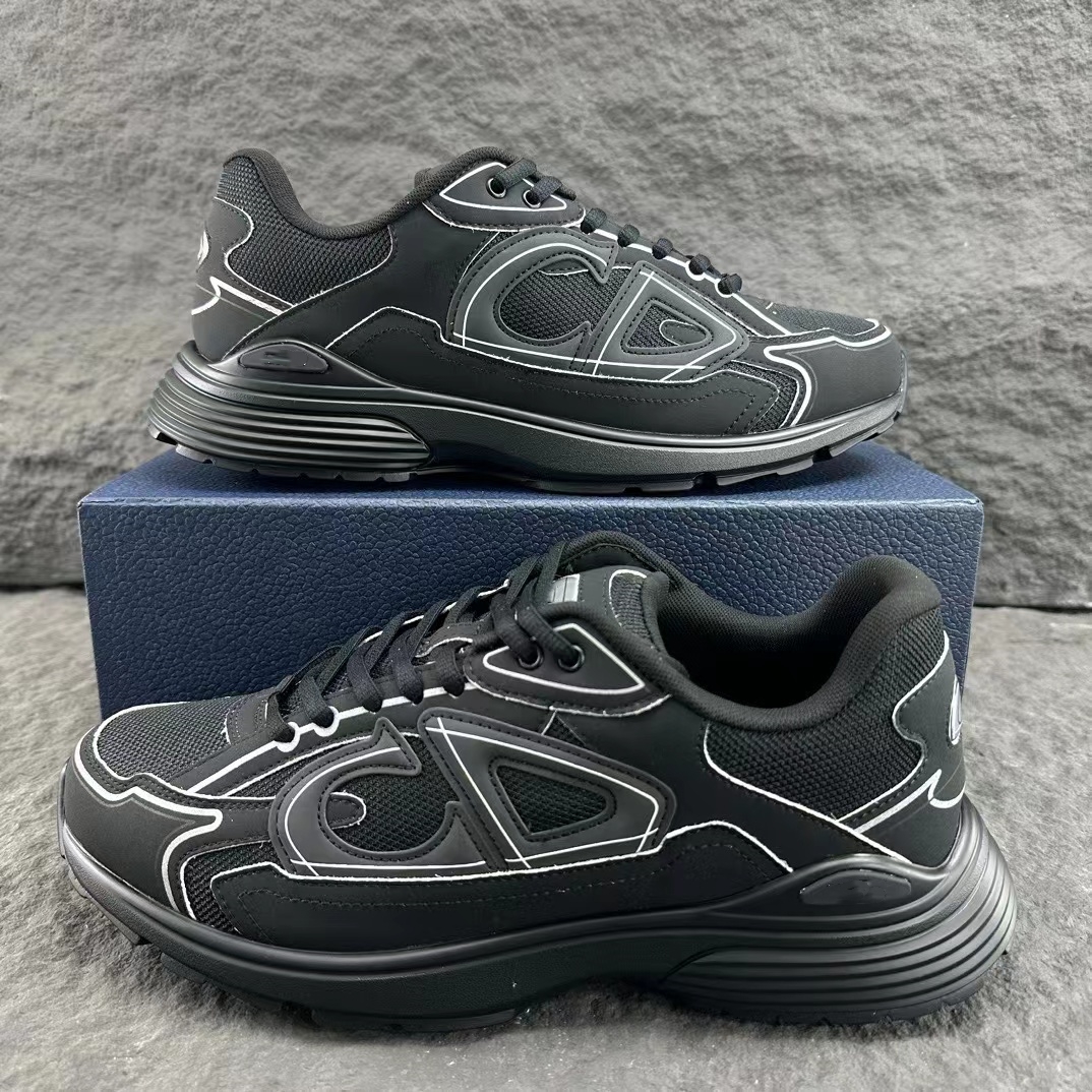 designer shoe b30 Lightweight Thick-Soled b22 Height-Increasing Dad Shoes Color-Block Sneakers Casual Men's Shoes Women's Shoes Breathable Lace-Up 588