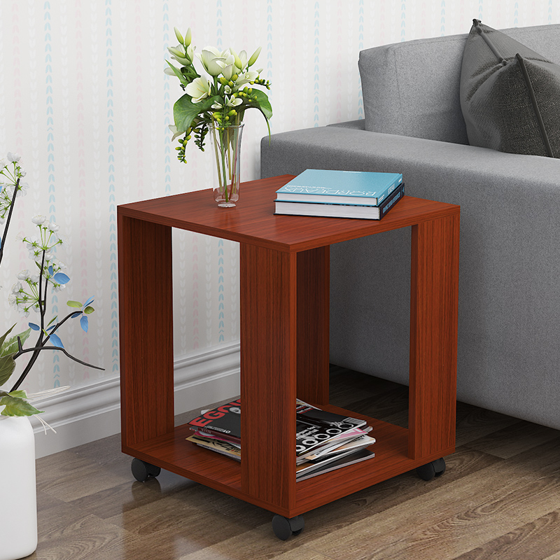 M9255 Small apartment simple small square table bedroom living room mini storage table