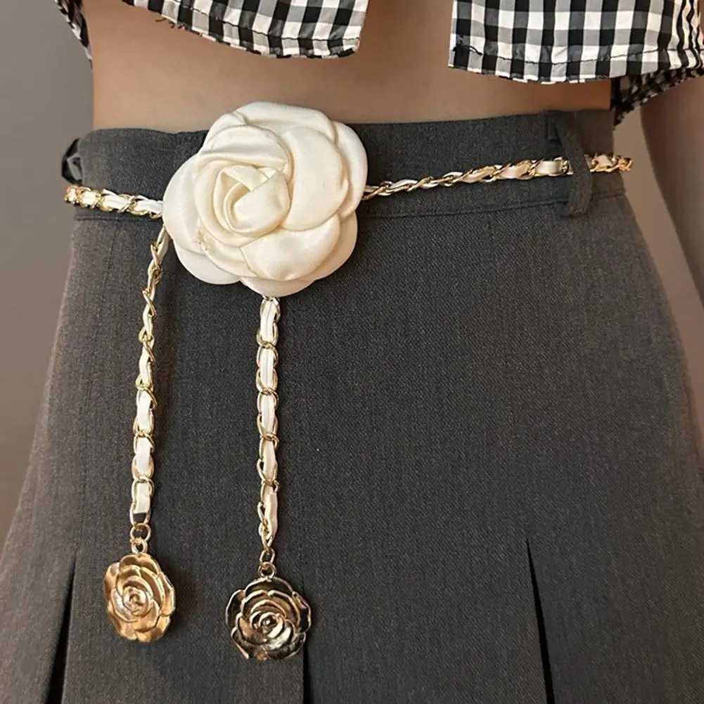 Fashion Small Fragrant Wind Metal Waist Chain Accessories Dress HighGrade Korean Version Of The Net Red With A Thin Belt Woman D250924