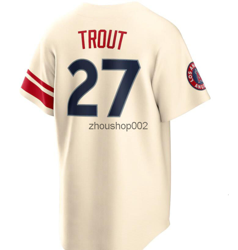 2025 Custom 27 Mike Trout Jersey Anthony Rendon Fletcher Reggie Jackson Reid Detmers Drury Urshela Walsh Moniak Ward Logan OHoppe Lucas Giolito Grichu