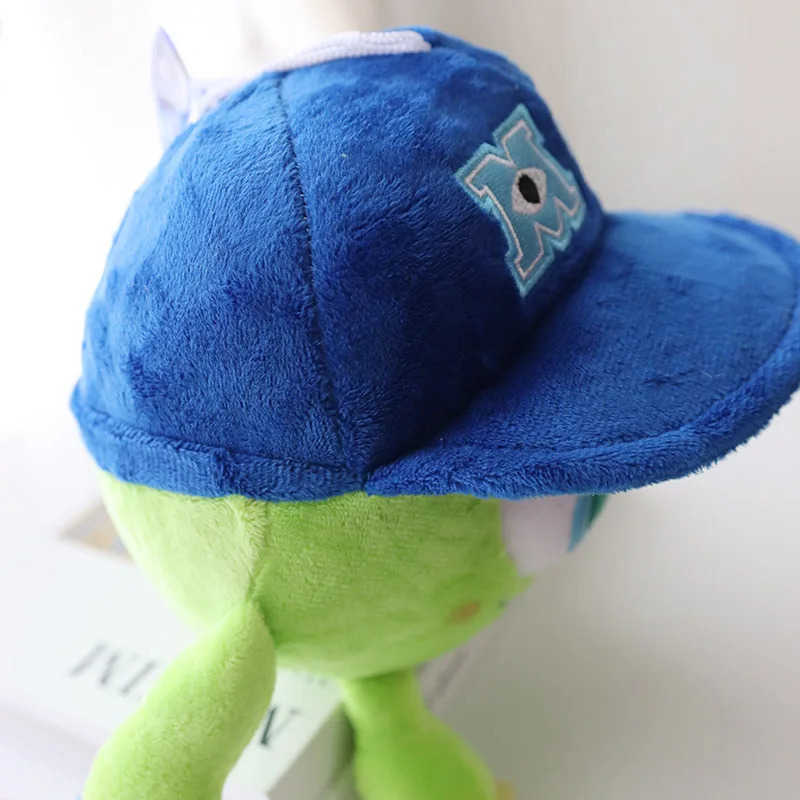 Disney 18cm Cute Pixar Monsters Inc University MrQ Mike Plush Doll Soft Stuffed Animals Kawaii Kids Toys Boys Girl 2 To 5 Years H250924