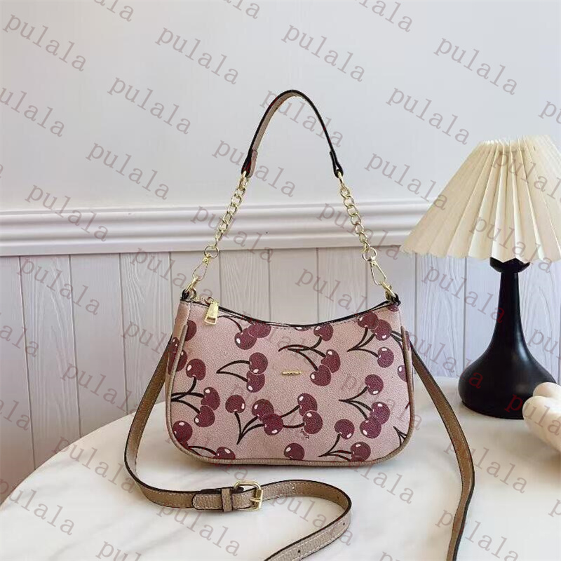 Designer Cherry bag Teri shoulder Bag Swinger Women Armpit bag Chain Underarm bag fashion Soft leather Hobo Bags Top Quality Tote Bags Half-moon Bag Purse wallets