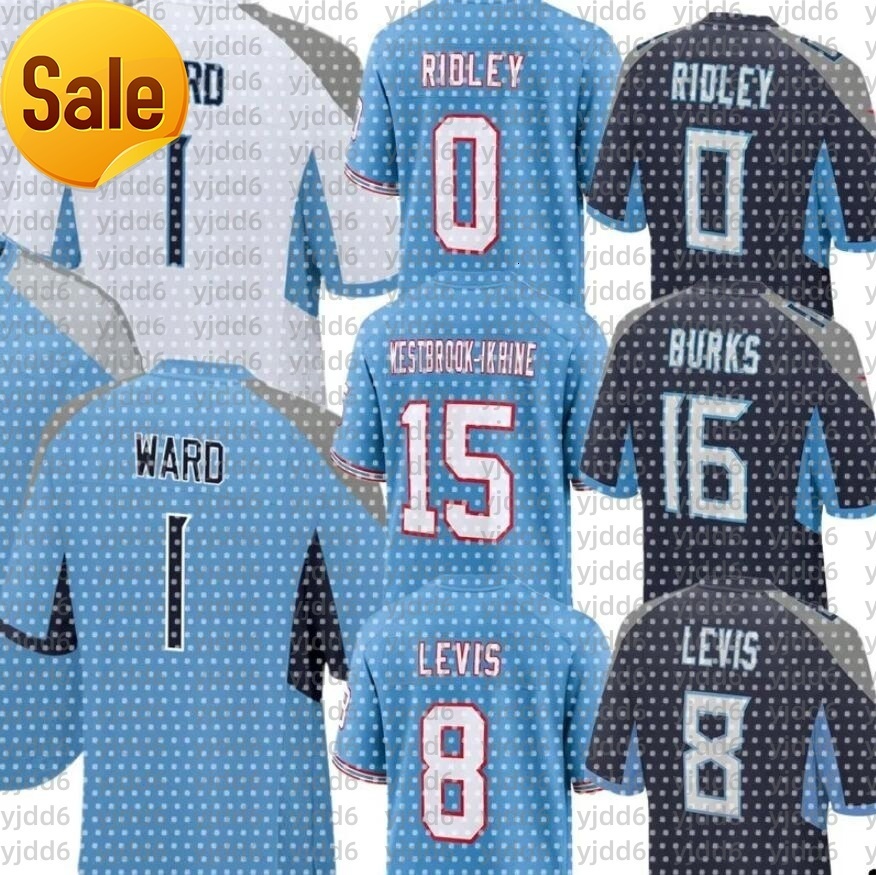 Cam Ward Tony Pollard Jeffery Simmons Kenneth Murray Jr. Ernest Jones IV Harold Landry III Hooker Nick Folk T'Vondre Sweat L'Jarius Sneed Football Titans Jersey women