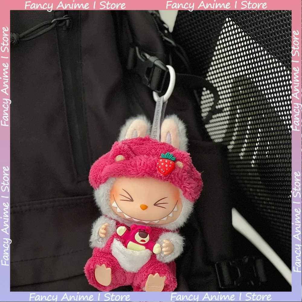 Cartoon Labubu Doll Clothes Cute Lotso Costume Outfit Plush Doll Clothing Sets Kawaii for V1 V2 V3 Labubu Doll Christmas Gifts C250924