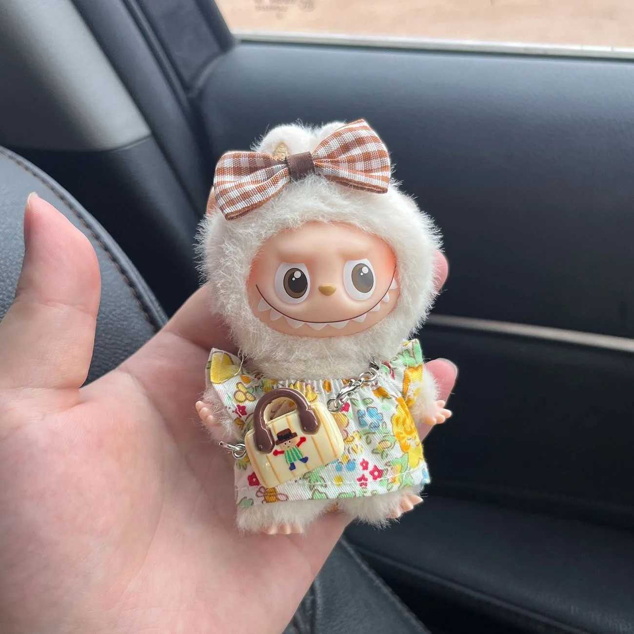 For Labubu 40 Cloth for Love Clothes 3pcs Floral Skirt Set Doll Clothes Outfit Accessories Labubu Clothing Fashion Gift C250924