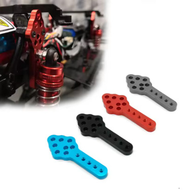 Aluminium Metal Shock Absorber Mount Adjust Height Angle Stand for 1/10 RC Crawler Axial SCX10 90046 90047 D90 D110 Upgrade Part