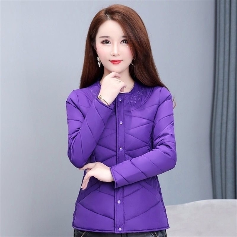 New lightweight down jacket women's short fashion inner liner white duck down winter ultralight warm down jacket 201019