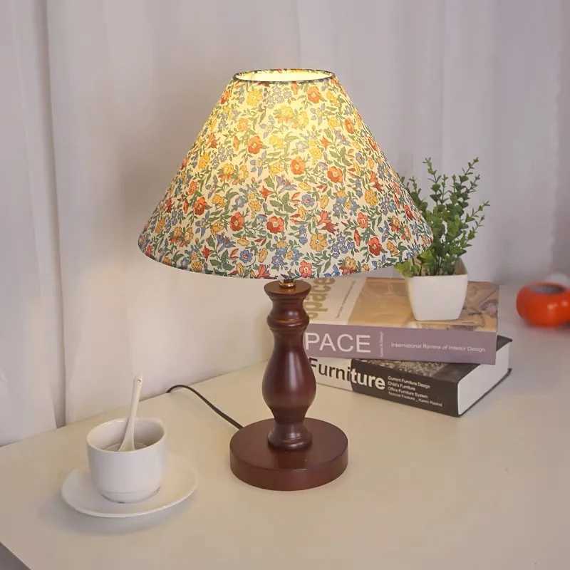 French WabiSabi Bedside Lamp MidCentury Solid Wood Lighting for Zen Study Luxe Hotel Decor C251115