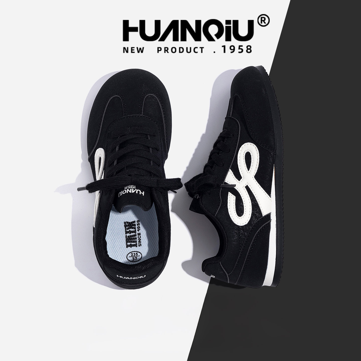 HUAN QIU Free shipping Designer Casual Shoes Fashionable women shoes versatile casual board shoes lightweight board shoes fashion outdoor