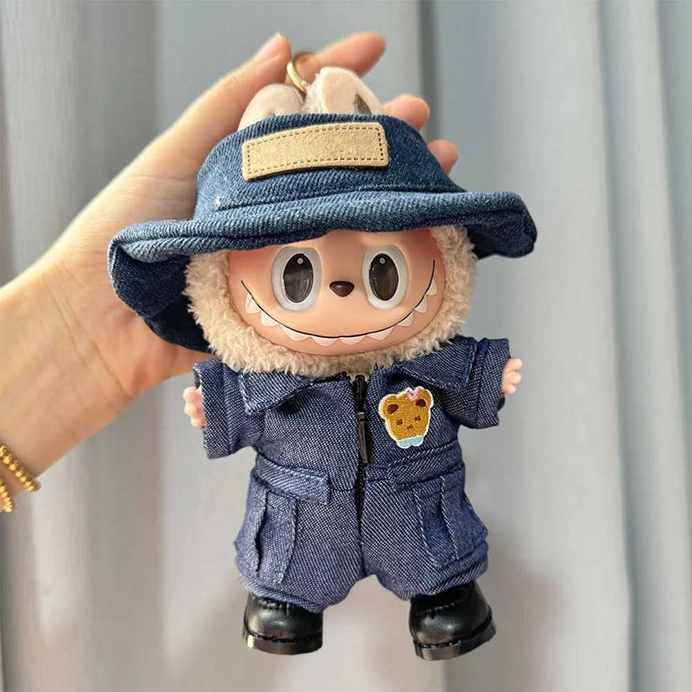 Doll Dress Up for Labubu 17cm Dolls Accessories No Doll Dolls Clothing Dress Up Clothes for Girls Birthday Gifts C250924