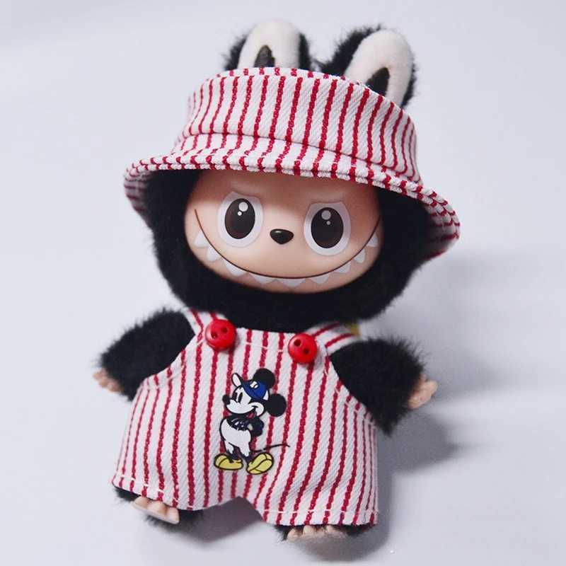 2Pcs Mini Labubu Dress Set for 10cm Doll Universal Clothes for Love Series Doll Clothes Outfit Accessories Girl Gift C250924