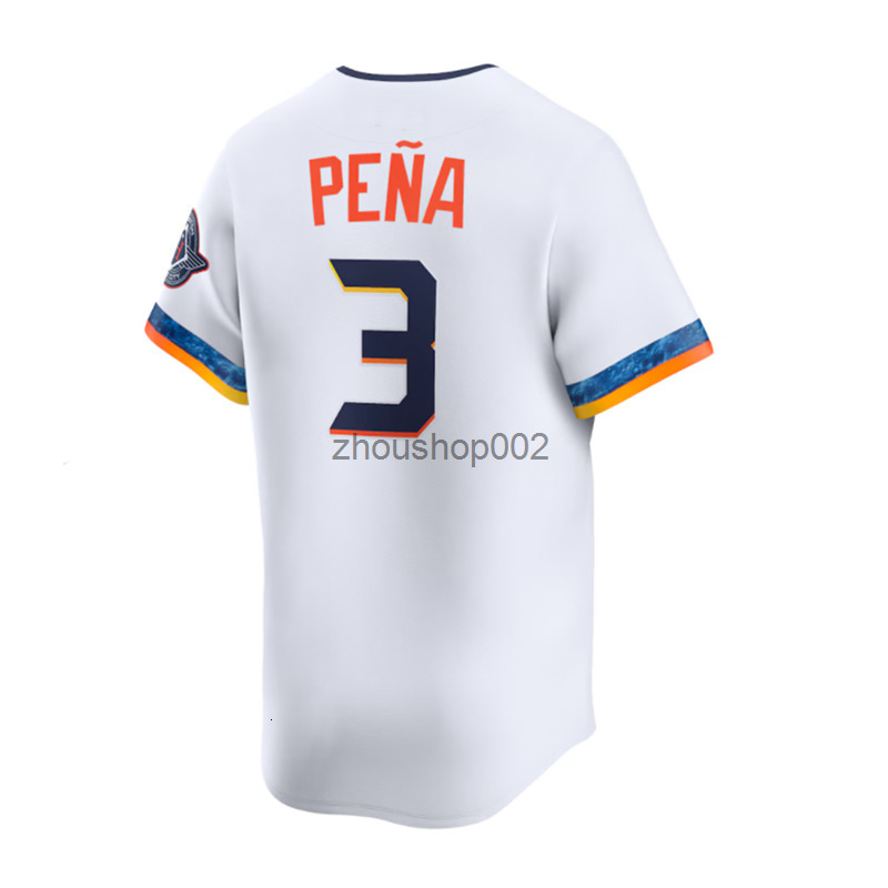 Custom City Jersey Jose 27 Altuve Jeremy 3 Pena Yordan 44 Alvarez Nolan 34 Ryan Walker Bagwell Men Women Youth