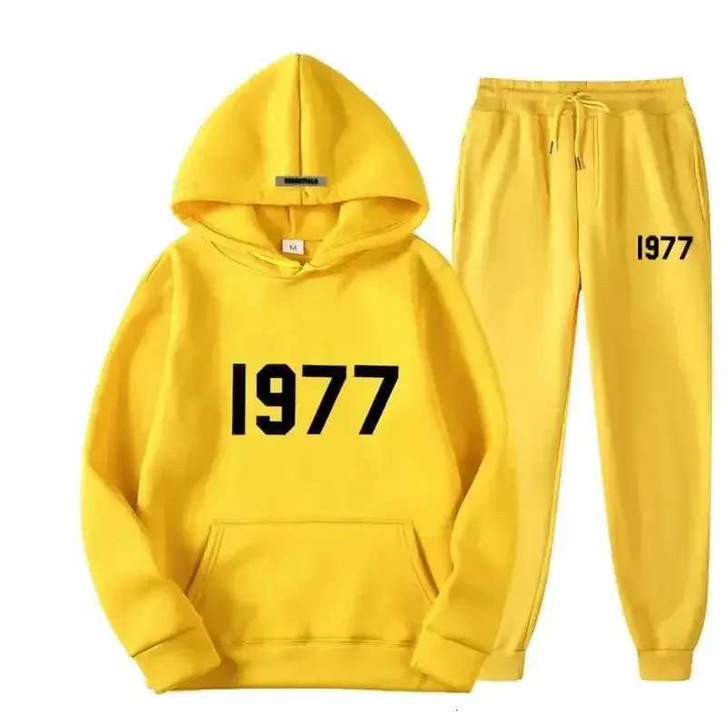 New Collection of Mens Casual Sportswear Sets for Autumn and Winter Featuring Printed Hoodies Sweatshirts and Sweatpants X250924