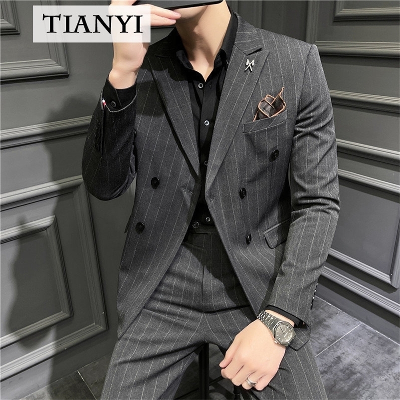 Men's Suits Blazers High-quality Suits Fit Casual Business Plus Size Formal Suits Men's Groom Groomsmen Dresses Ensemble Costume Homme 23030
