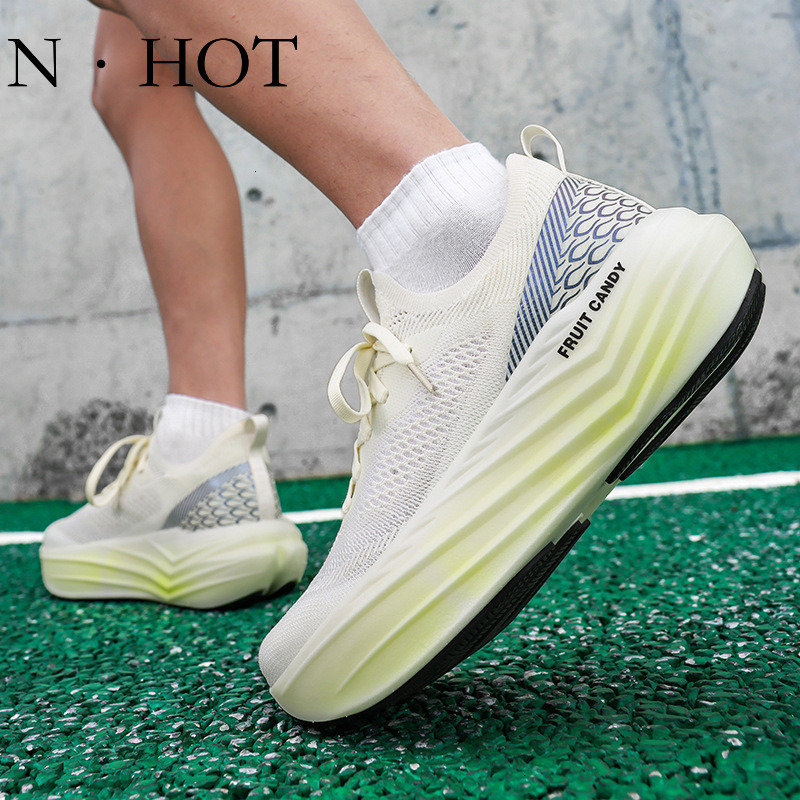 NHOT Designer Luxury Light Running Series High Quality Carbon Plate Sports Shoes For Men And Women Fashion Breathable Mesh Running Shoes Versatile Cas