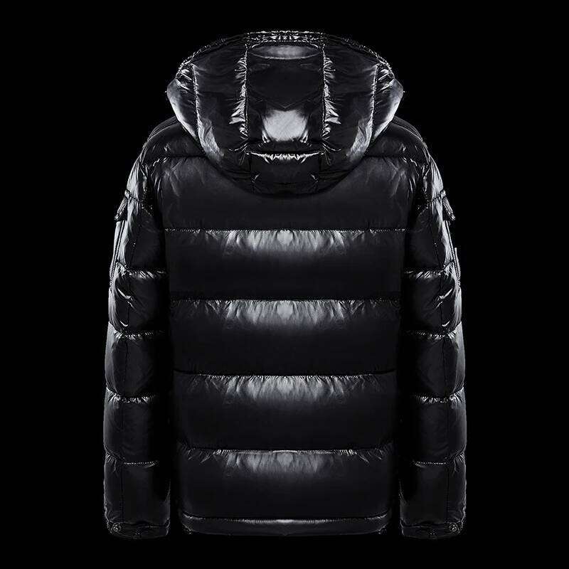 Winter Mens Shiny Down Parkas Man Mountain Ski Cotton Thermal Coats Men Thick Windbreaker Hooded Jacket Clothing