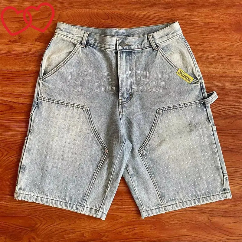 Summer Mens Denim Jeans Thats A Awful Lot of Cough Syrup Shorts Men Y2k Straight Leg Wide Leg Cough Syrup Short Pants for Men 250922