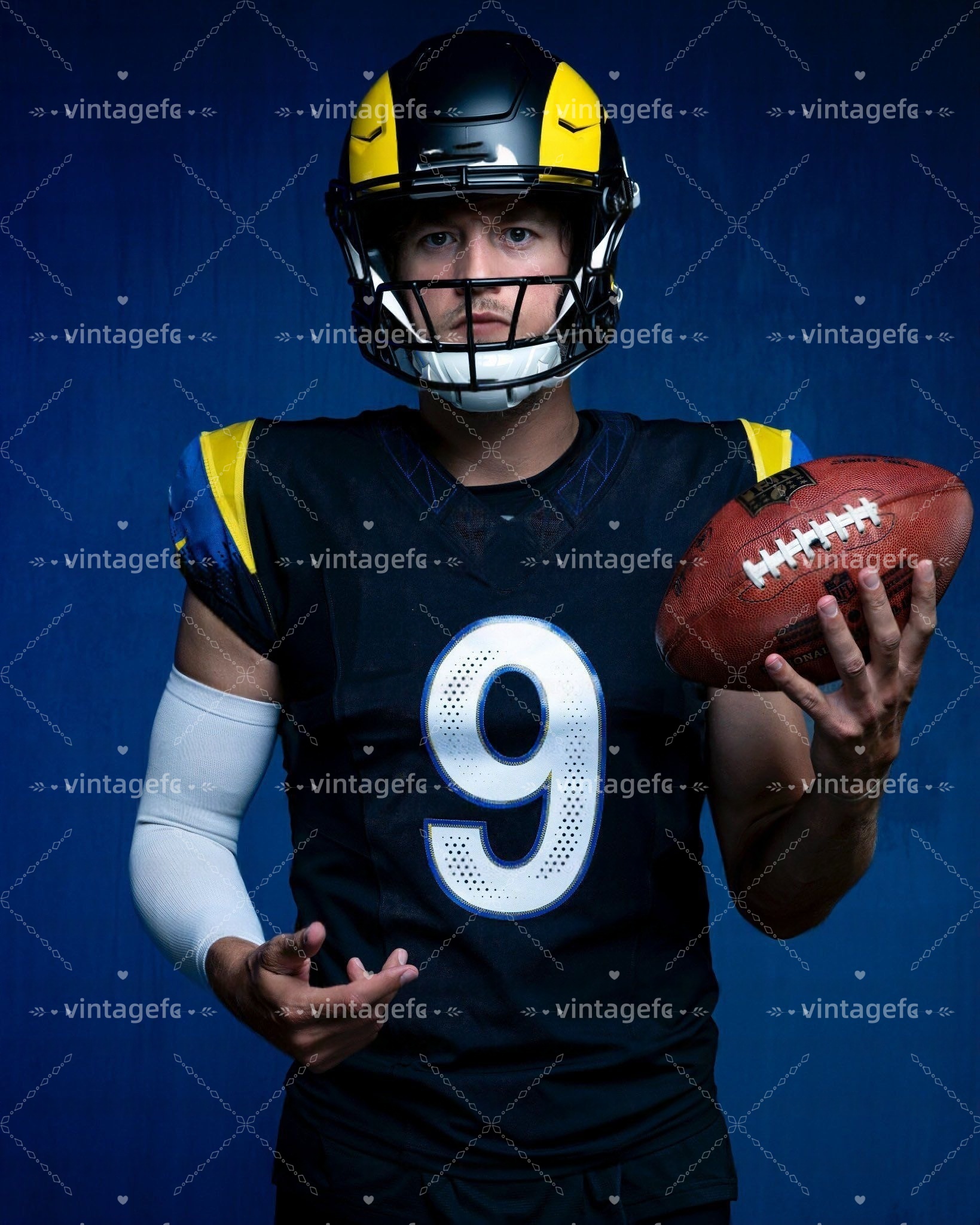 2025 CustomRivalries jerseys 12 Matthew Stafford Kyren Williams Aaron Donald Puka Nacua avante Adams Christian Rozeboom Jaylen McCollough Stetson Benn