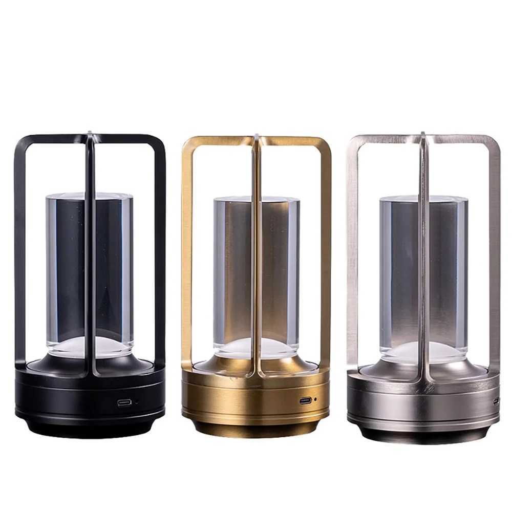 Crystal Lamp Plastic Bedside Table Bedroom Led Touch Table Lamp Restaurant Decoration Atmosphere Night Light C251115