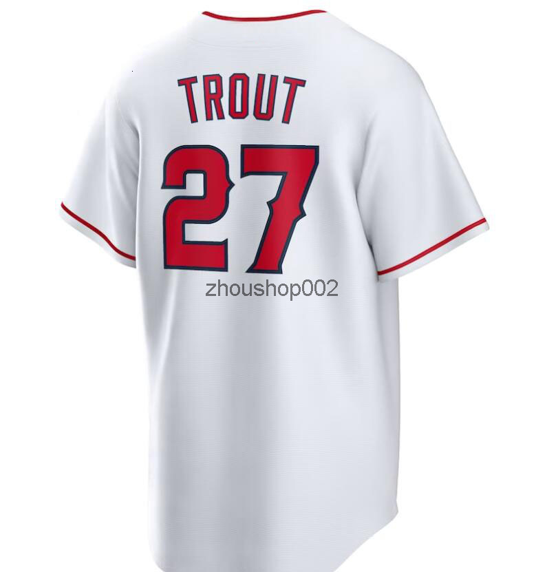 2025 Custom 27 Mike Trout Jersey Anthony Rendon Fletcher Reggie Jackson Reid Detmers Drury Urshela Walsh Moniak Ward Logan OHoppe Lucas Giolito Grichu