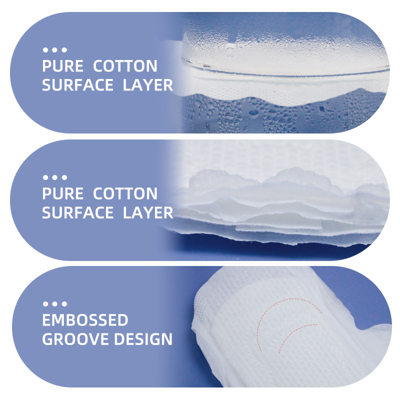 Daily Sanitary Pads Women's Period Underwear Postpartum Sanitary Pads Overnight Sanitary Pads 245mm