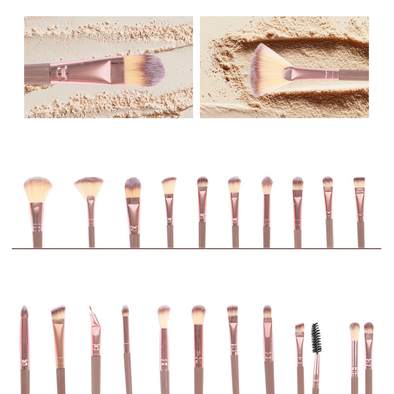 Maange 30 pcs professional makeup brush set basic concealer eye shadow powder blusher mixed brush bag beauty tool 240930