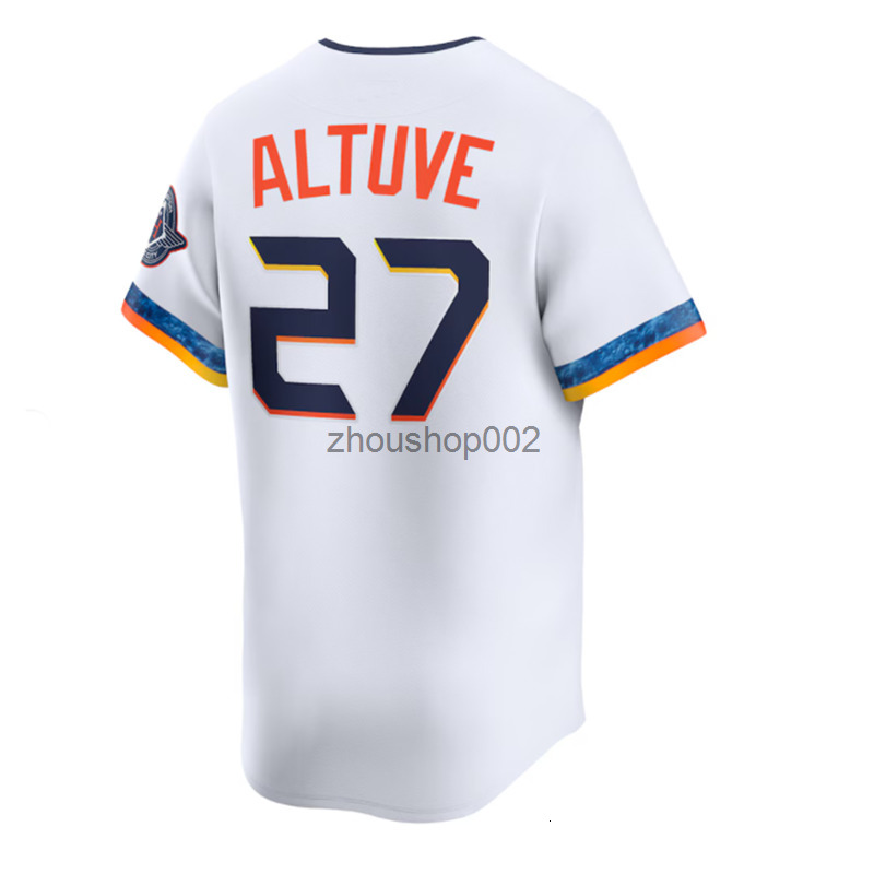Custom City Jersey Jose 27 Altuve Jeremy 3 Pena Yordan 44 Alvarez Nolan 34 Ryan Walker Bagwell Men Women Youth